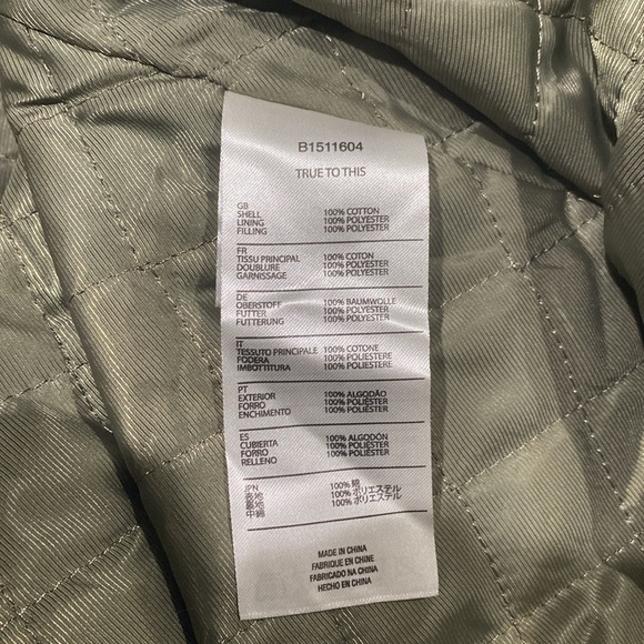 Volcom “True to this” jacket, army green. Worn once - Picture 4 of 4